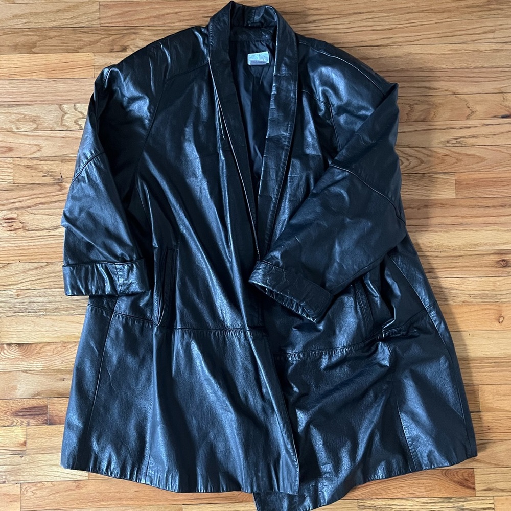 Women's Black Leather Jacket